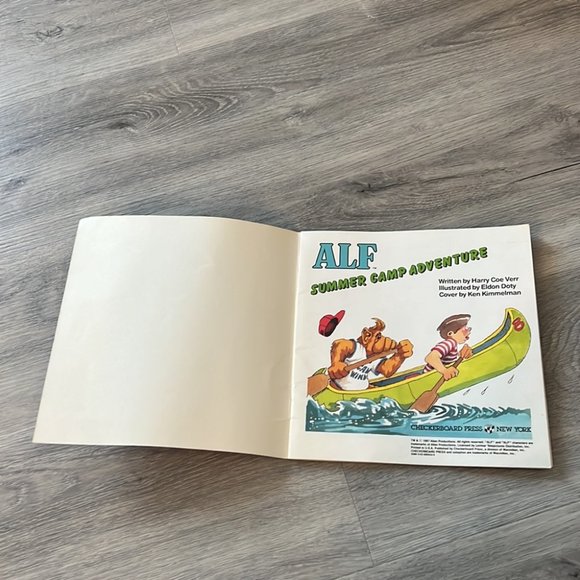 Vintage 1987 Alf story book - Picture 4 of 16